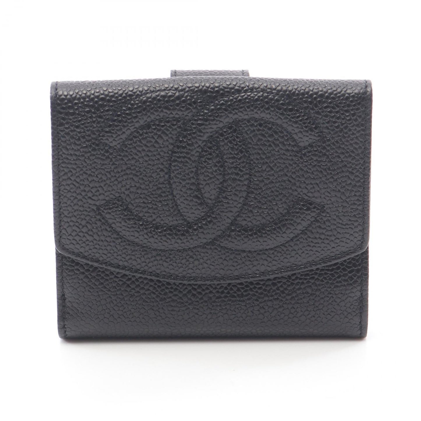 Chanel Coco Mark Caviar Skin Wallet