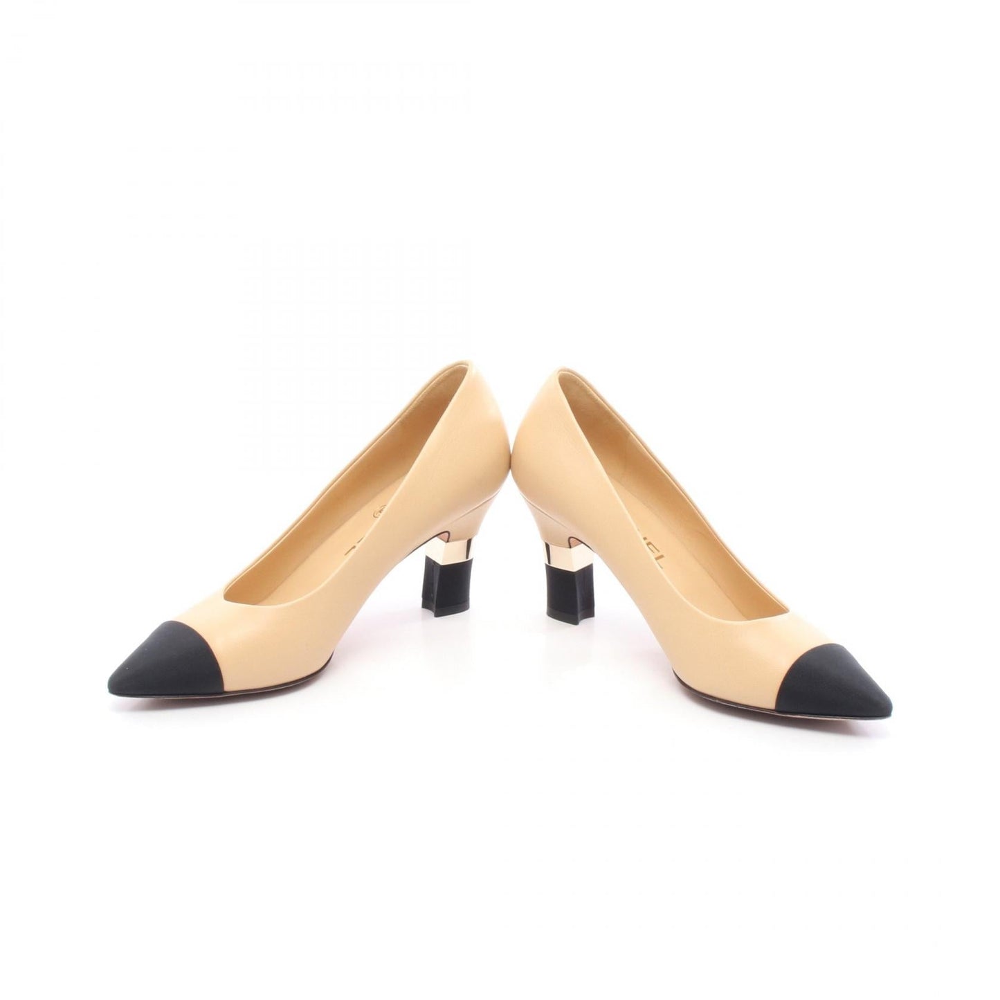 Chanel Coco Mark Leather Pumps