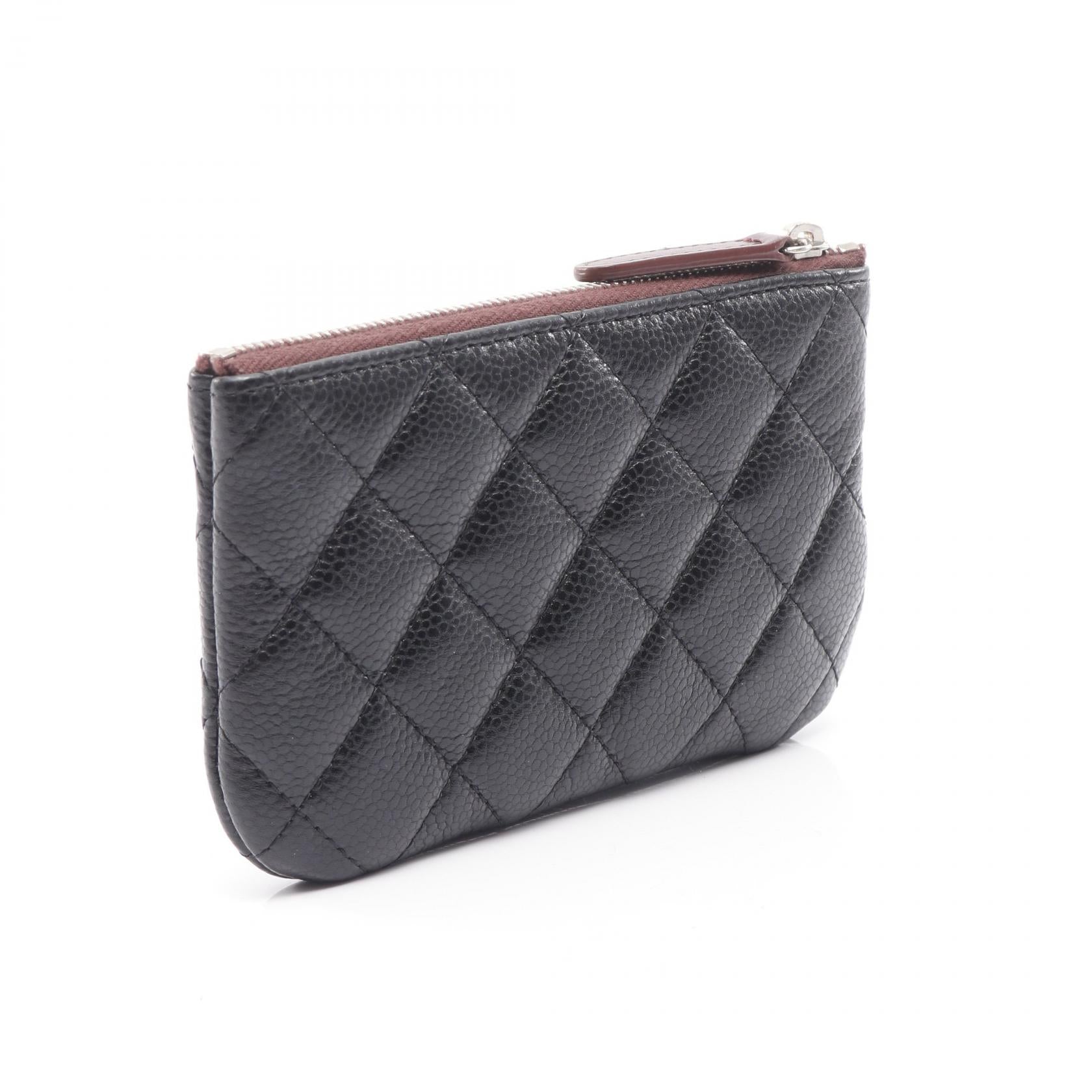 Chanel Matelasse Caviar Skin Pouch Bag