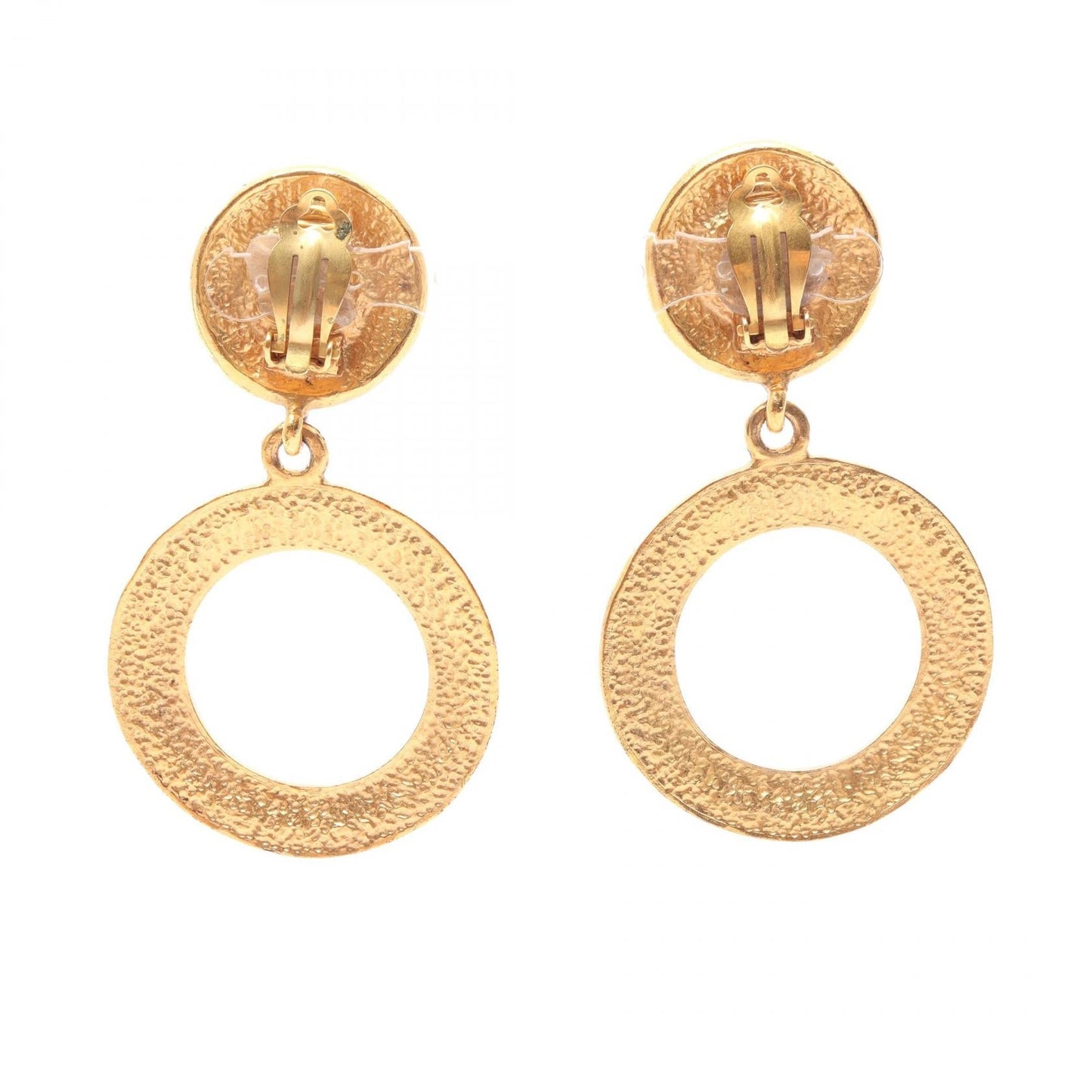 Chanel CHANEL Logo Earrings Jewelry