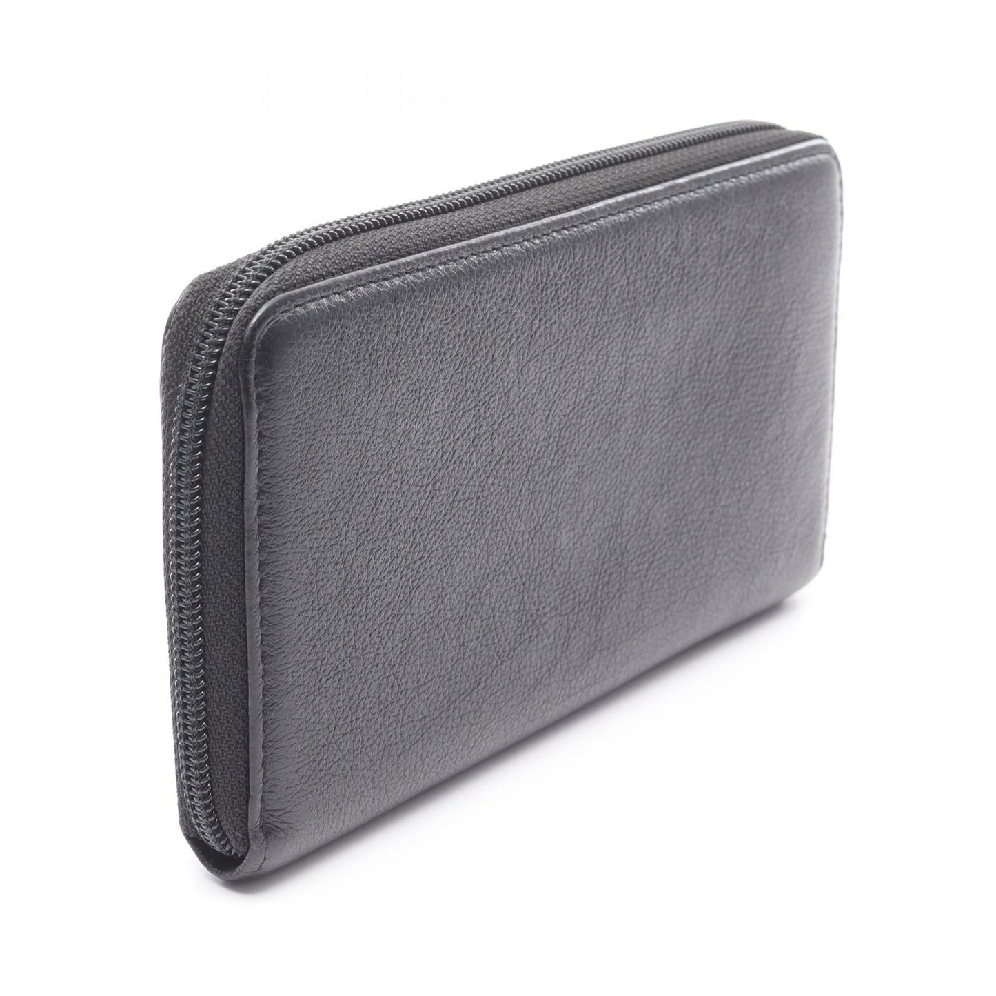 Chanel Coco Mark Calfskin Long Wallet