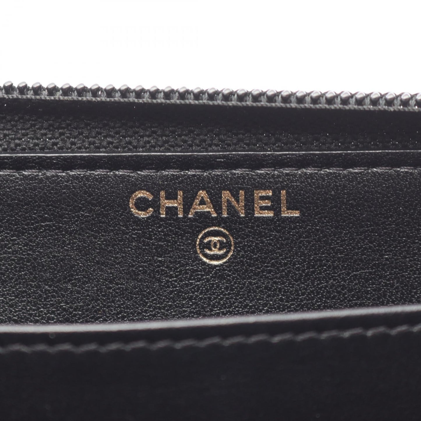 Chanel Coco Mark Calfskin Long Wallet