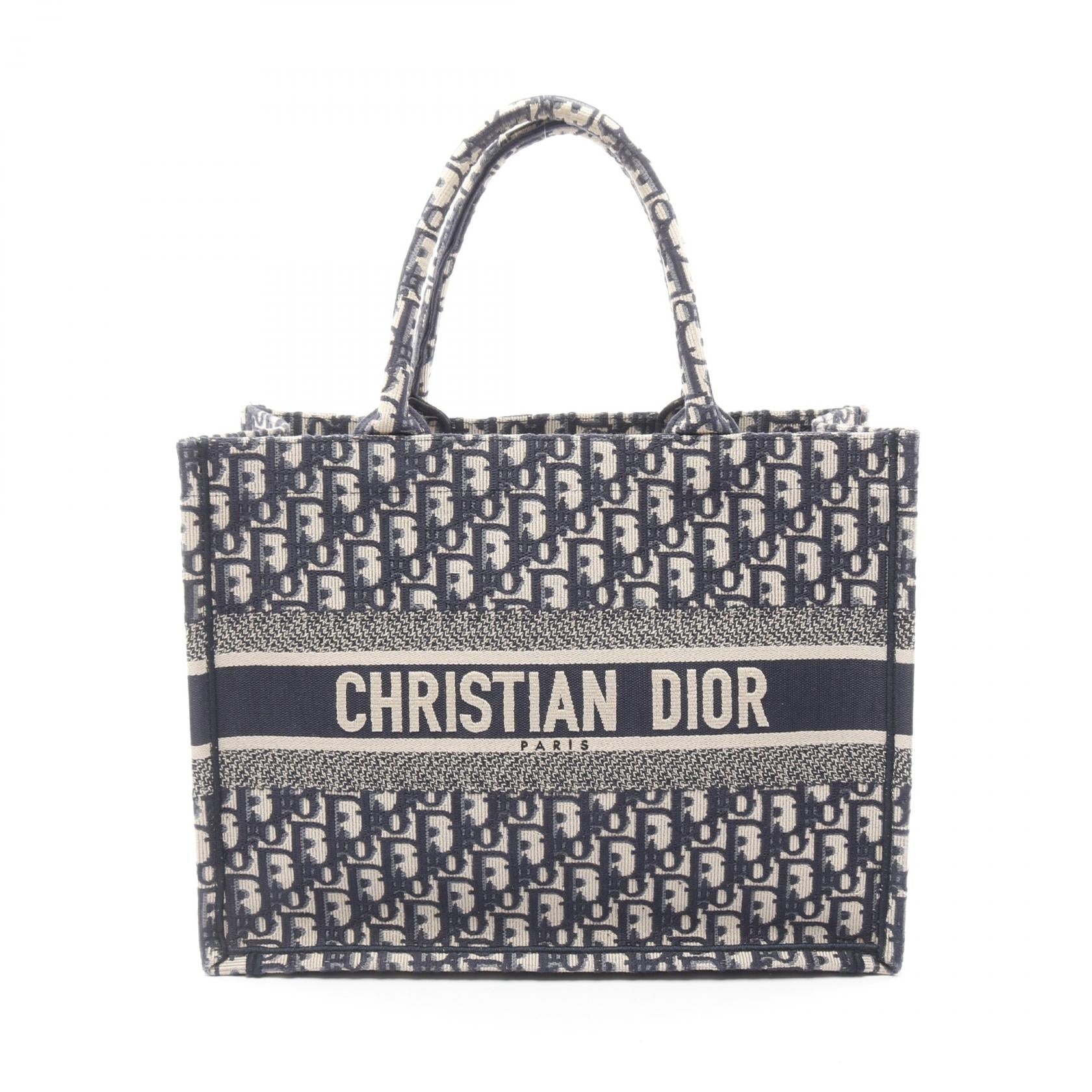 Dior Book Tote Oblique Tote Bag Canvas