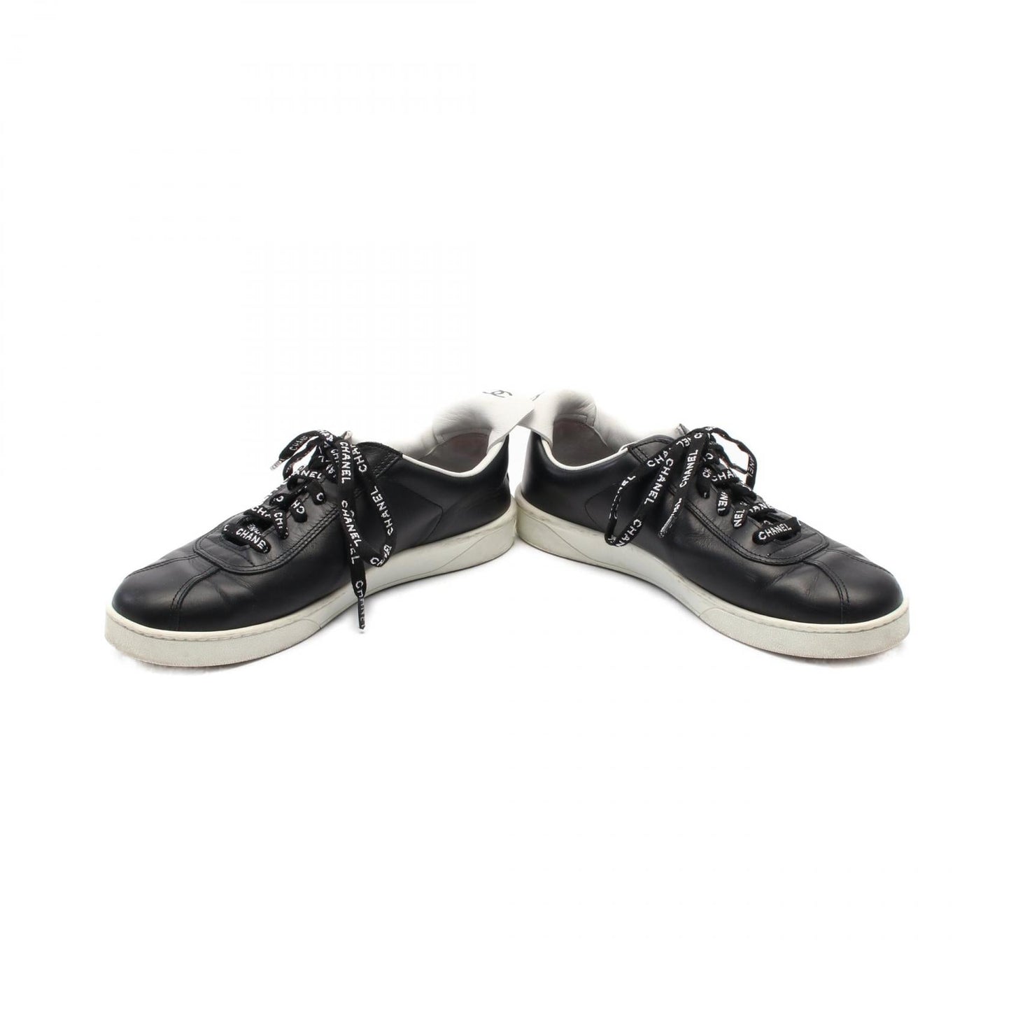 Chanel Coco Mark Leather Sneakers