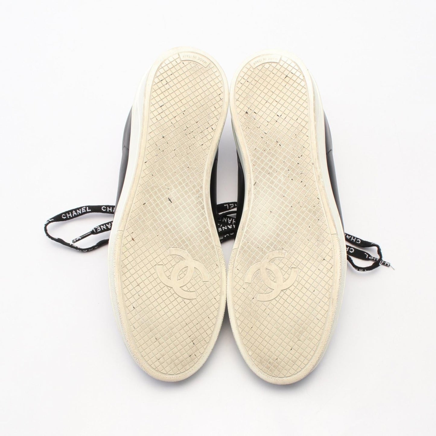 Chanel Coco Mark Leather Sneakers