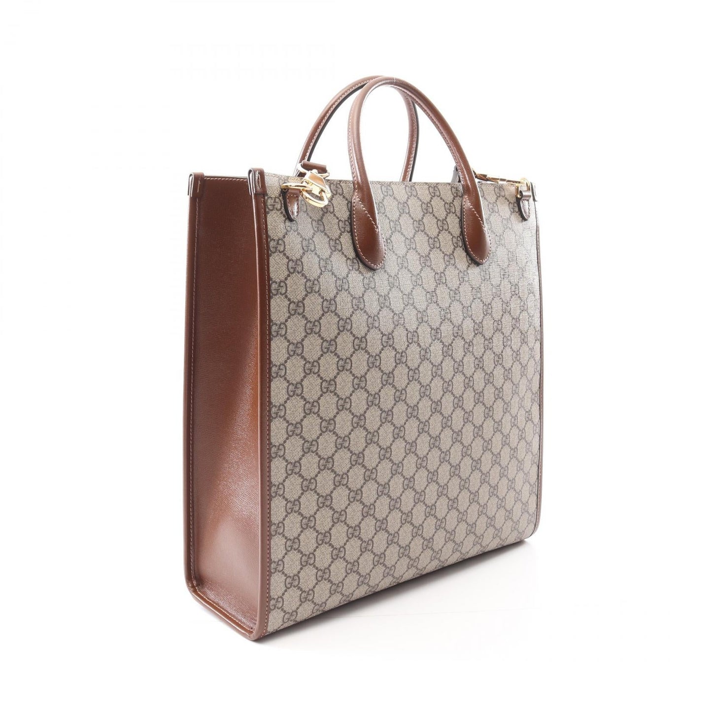 Gucci Interlocking Supreme Coated Tote Bag Canvas Bag 2