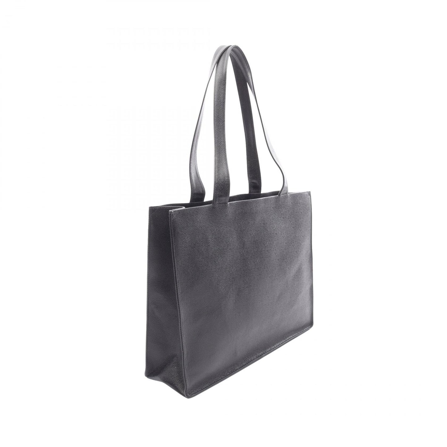 Chanel Coco Mark Caviar Skin Tote Bag