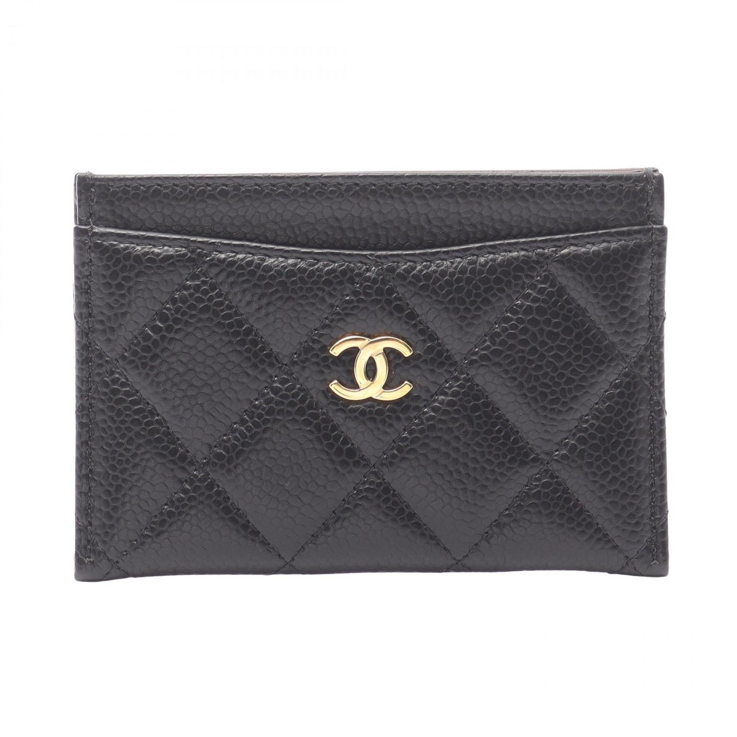 Chanel Matelasse Grained Calfskin Card Case Bag