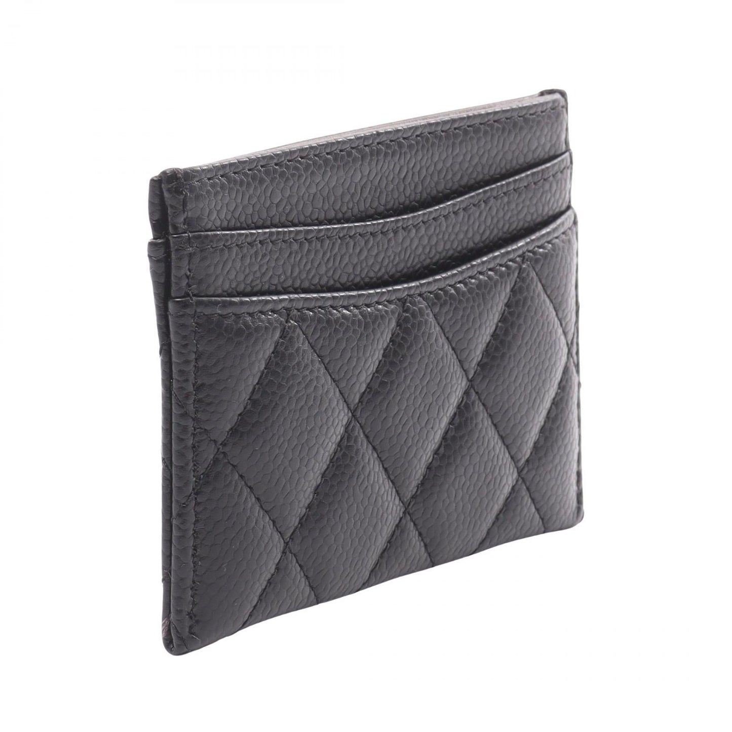 Chanel Matelasse Grained Calfskin Card Case