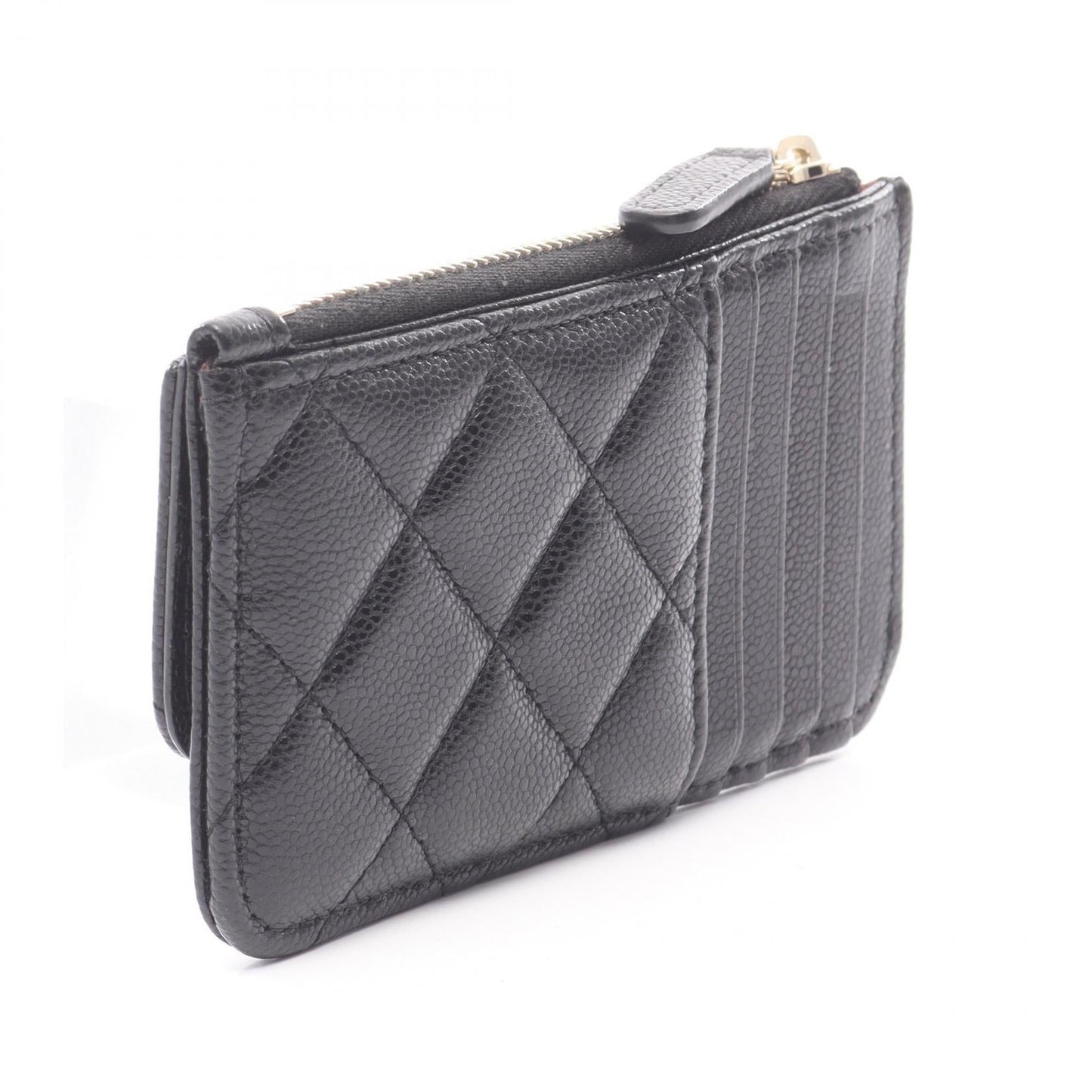 Chanel Classic Coin Case Grained Calfskin Wallet