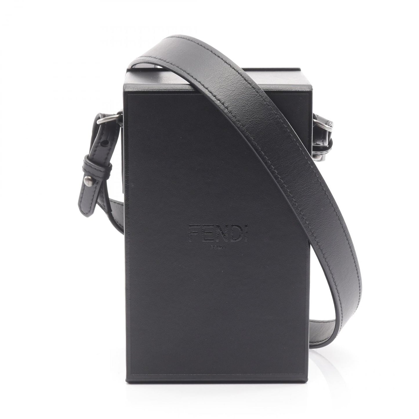 Fendi Box Shoulder Bag Leather