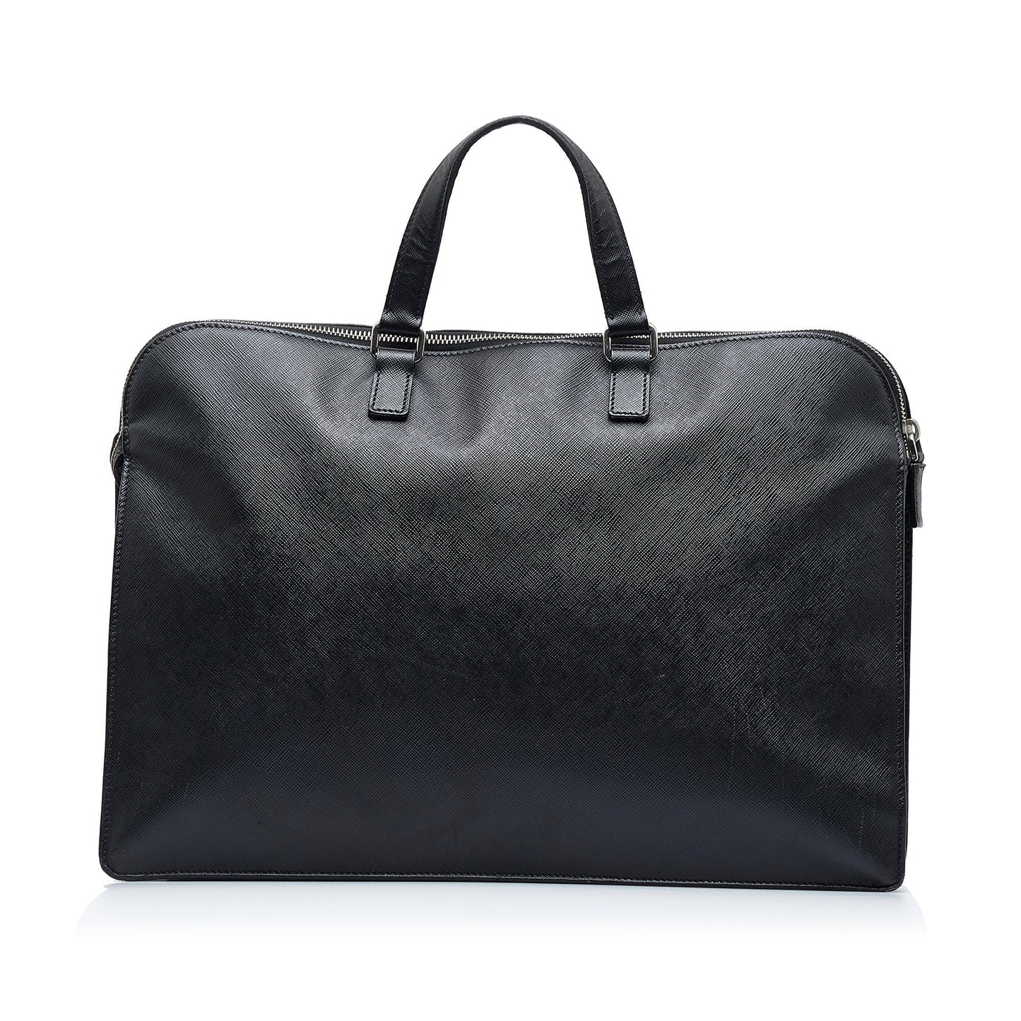 Prada Business Bag Saffiano Black Travel Bag