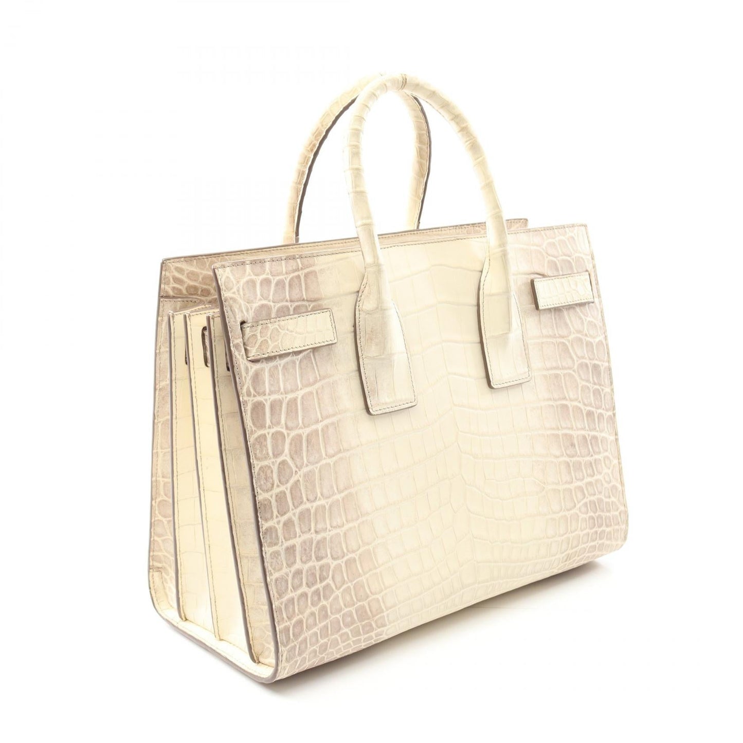 YSL Saint Laurent Sac De Jour Calfskin Handbag Travel Bag