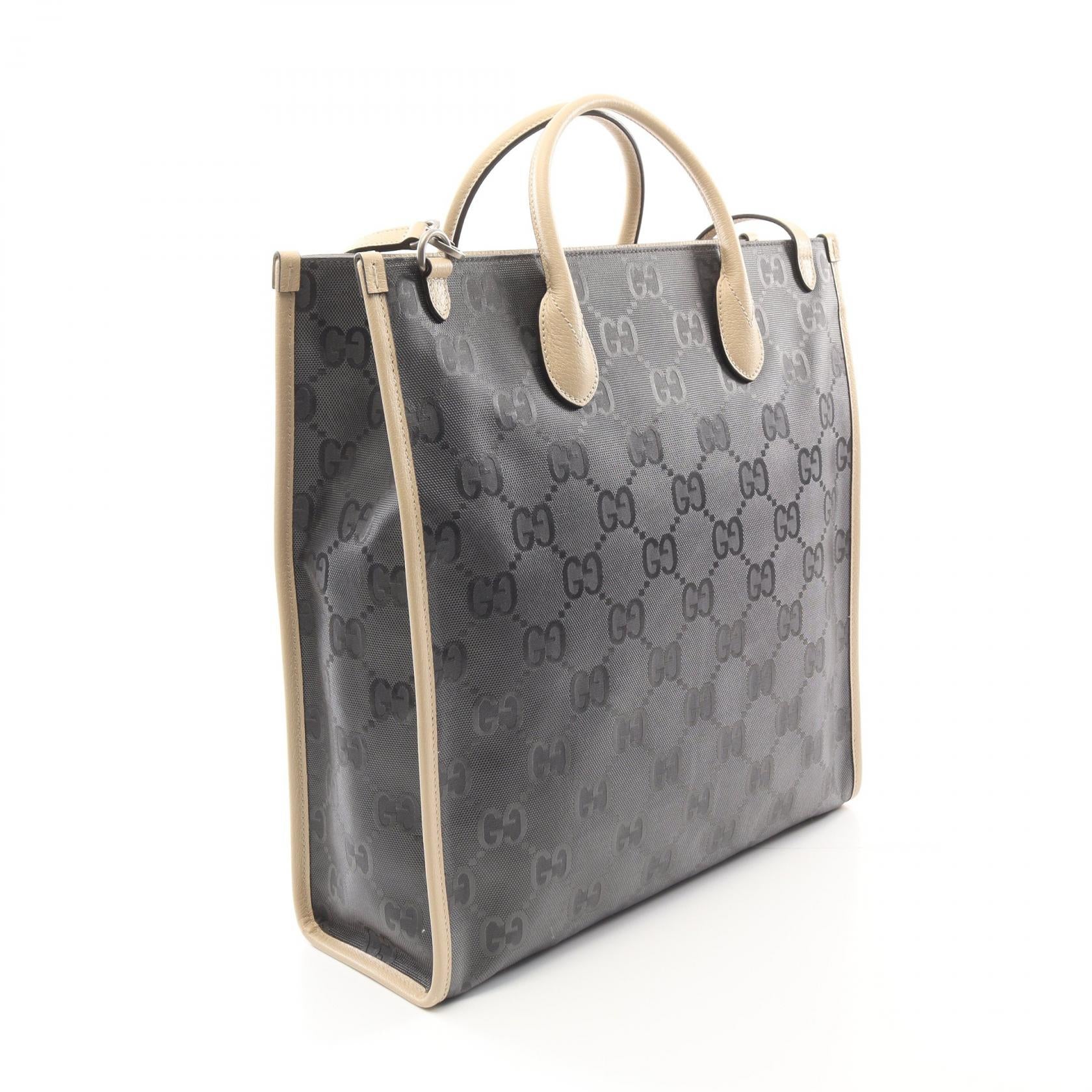 Gucci Off The Grid Pattern Tote Bag Leather Nylon