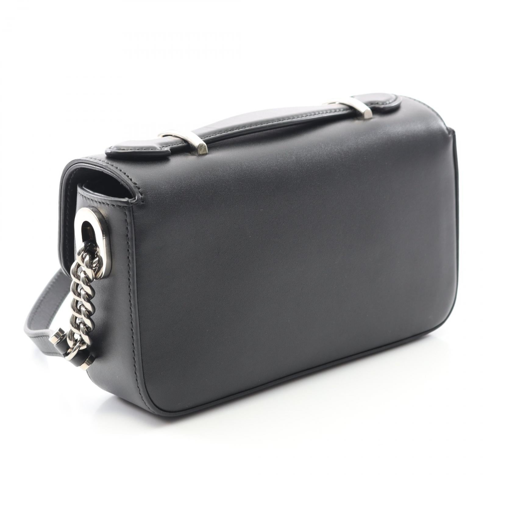 Gucci Double Shoulder Bag Leather Bag 3