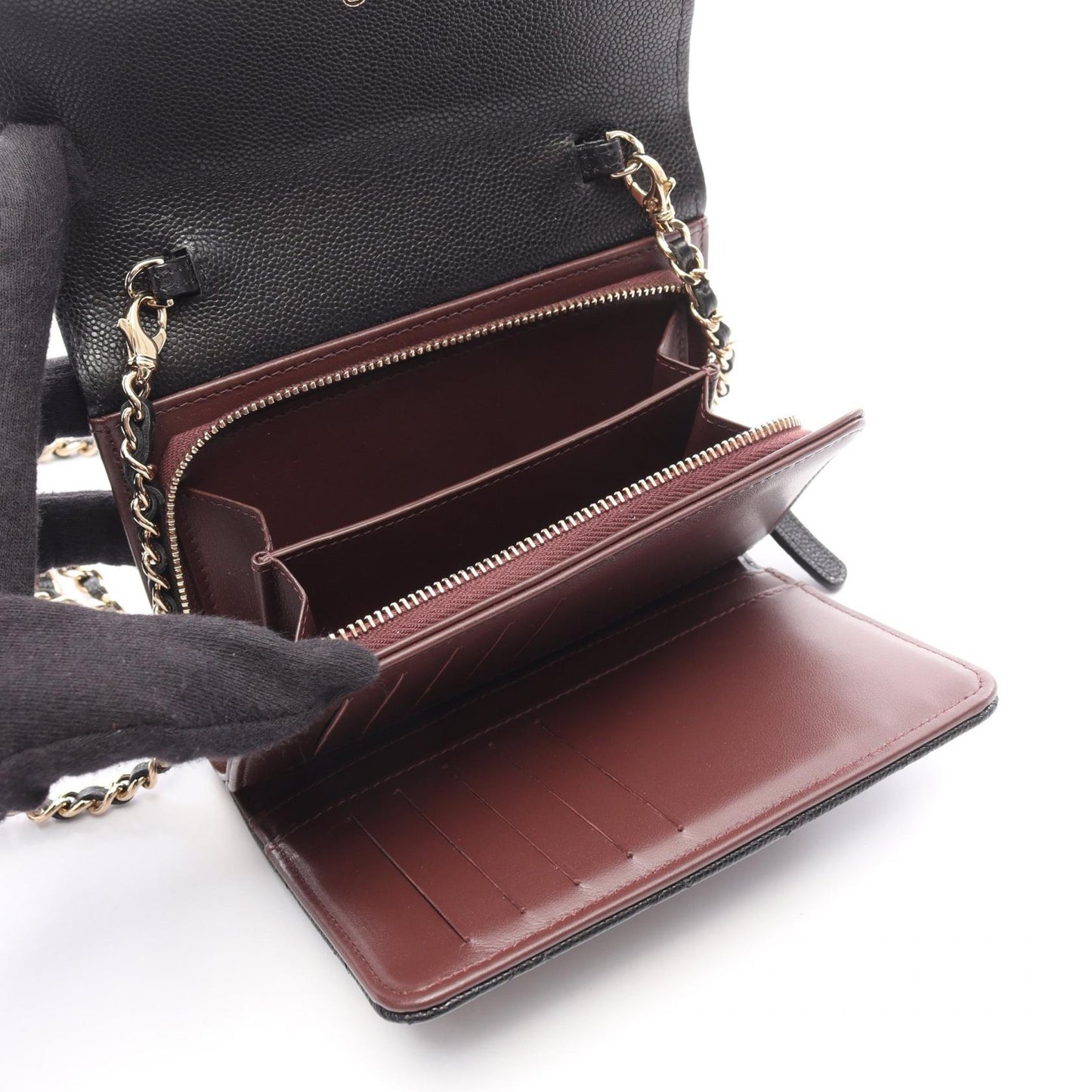 Chanel Matelasse Caviar Skin Shoulder Bag