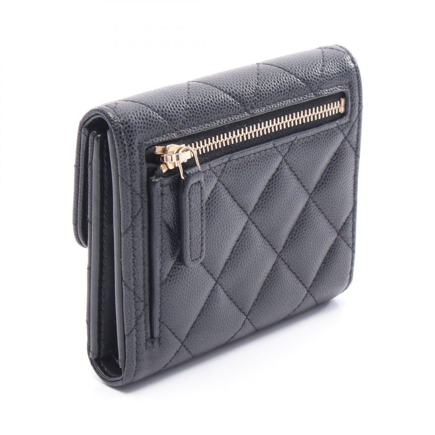 Chanel Matelassé Caviar Skin Wallet