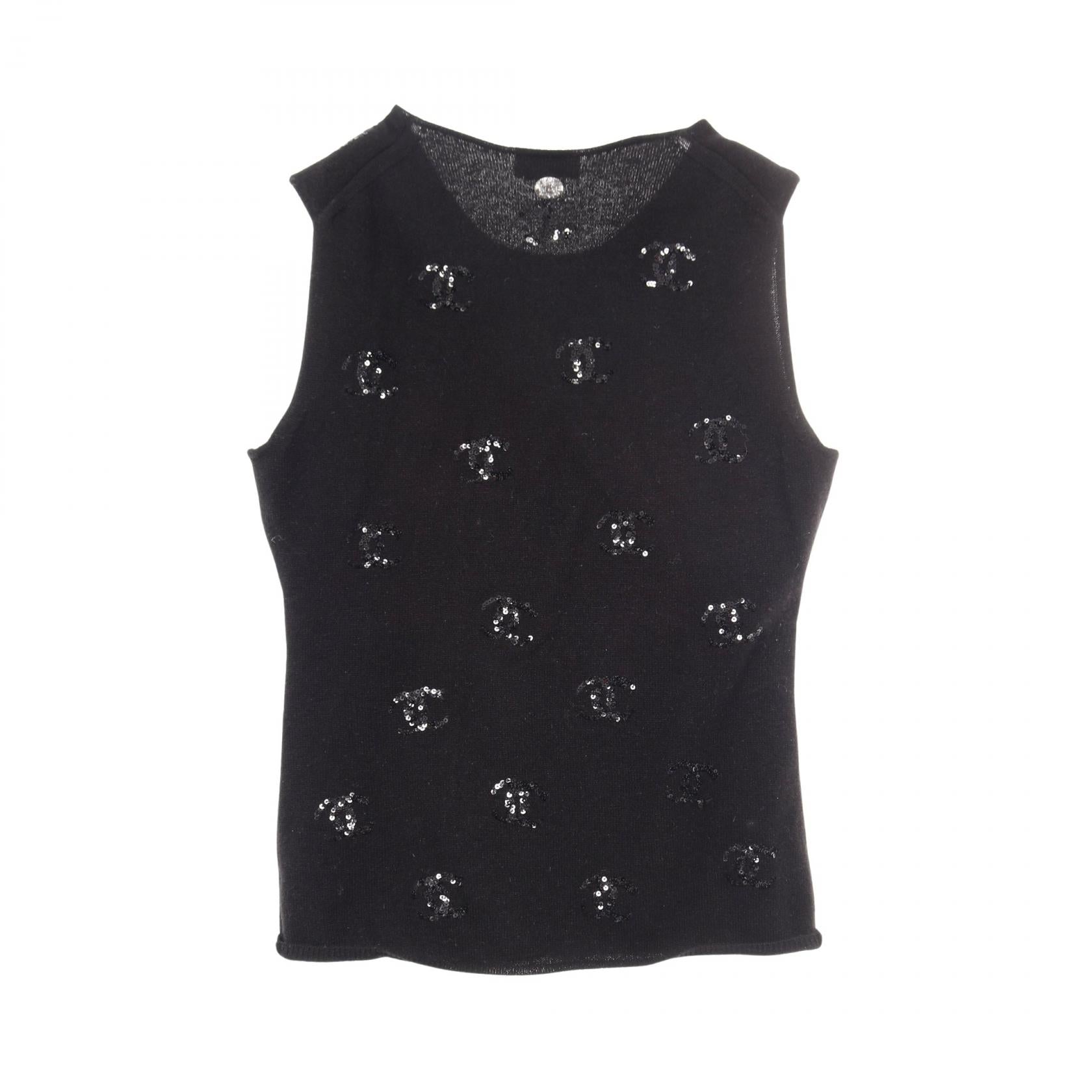 Chanel Coco Mark Cashmere Knitwear
