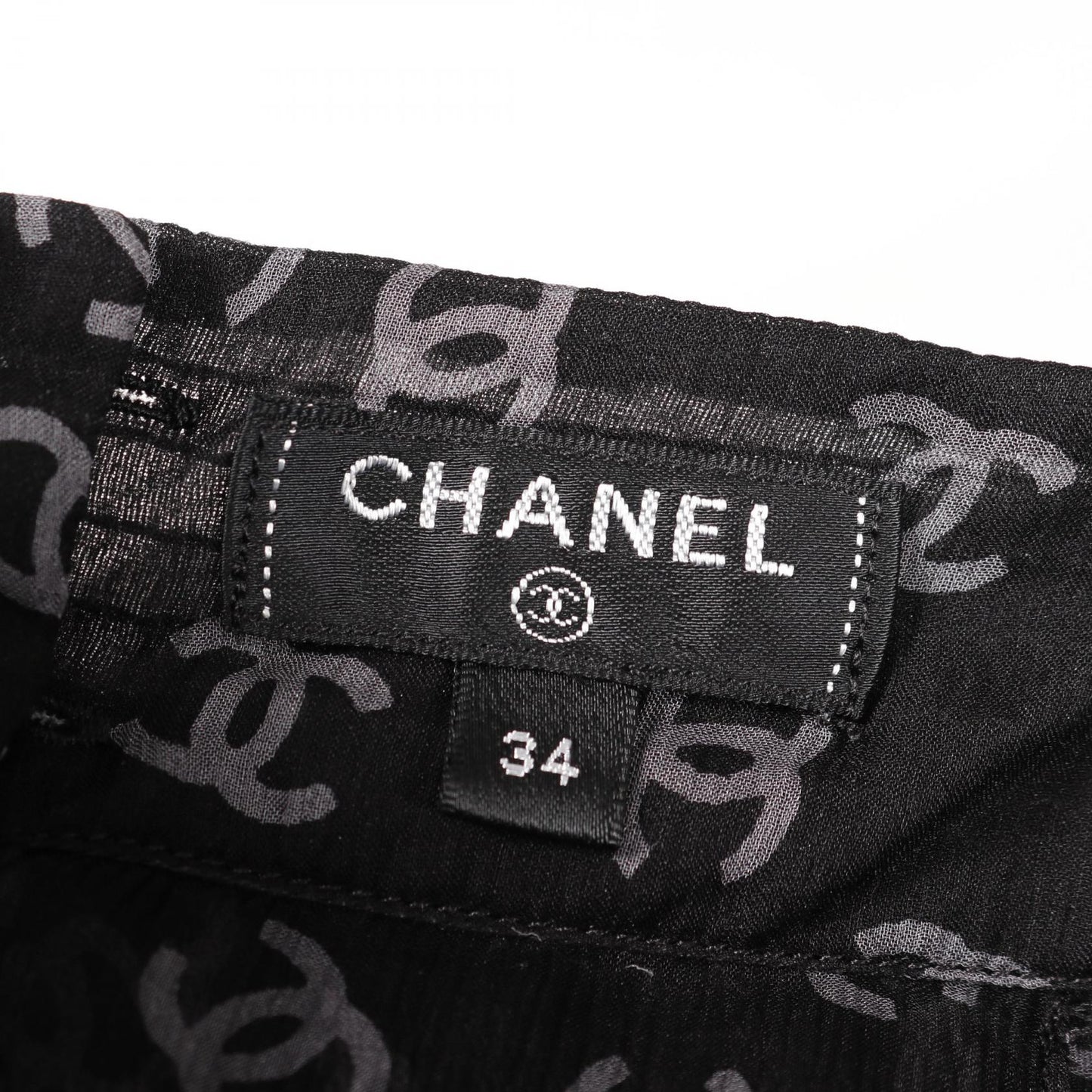 Chanel Coco Mark Silk Dress