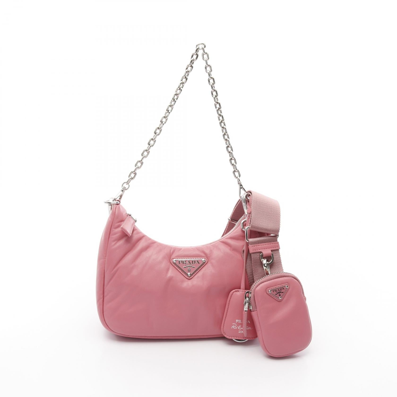 Prada Re Edition Drill Shoulder Bag Leather