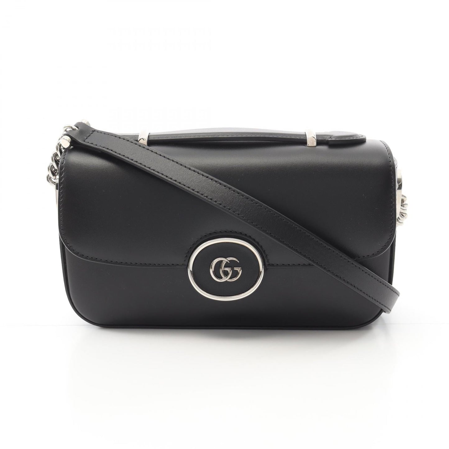 Gucci Double Shoulder Bag Leather Bag 1