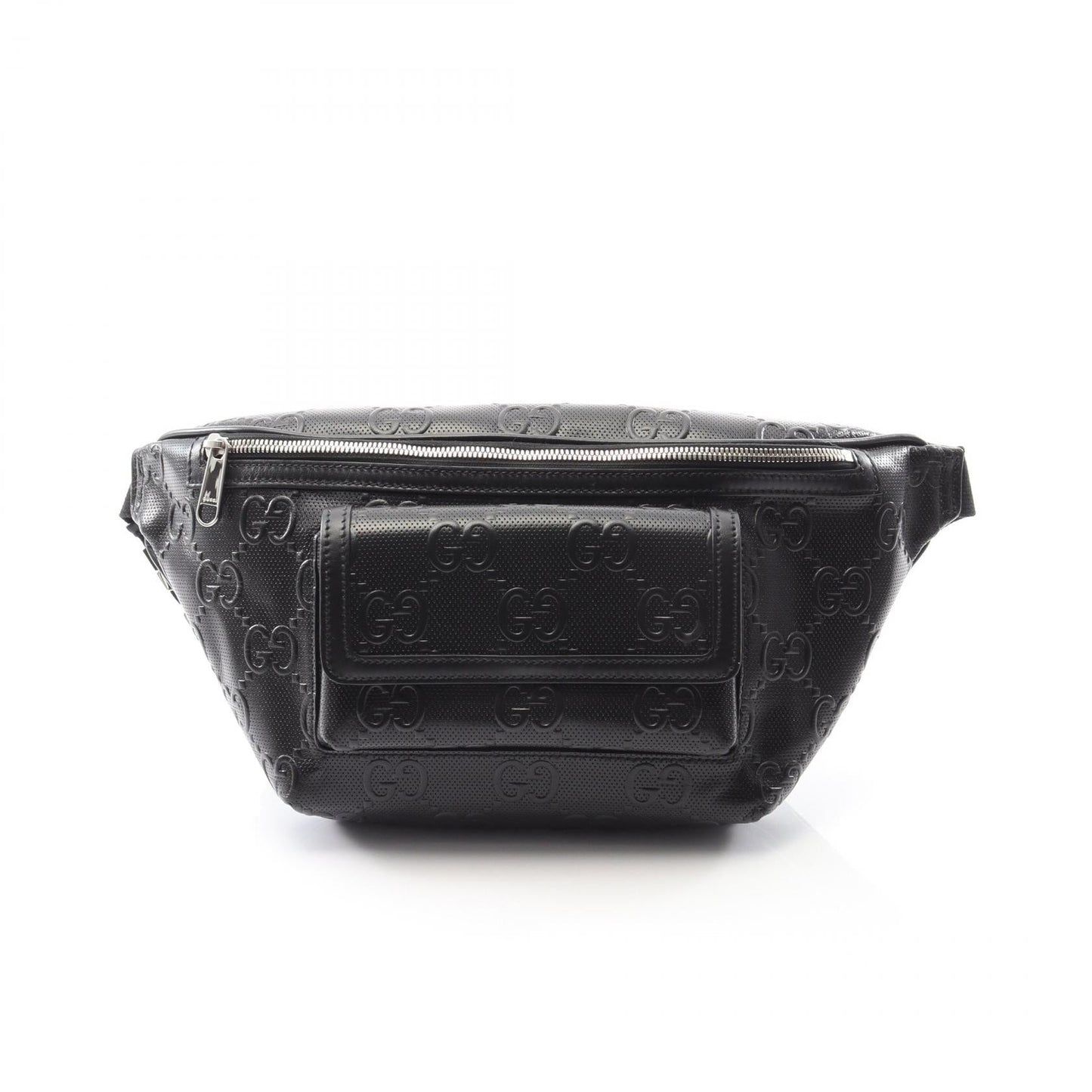 Gucci Embossed Waist Bag Leather Travel Bag Bag 1