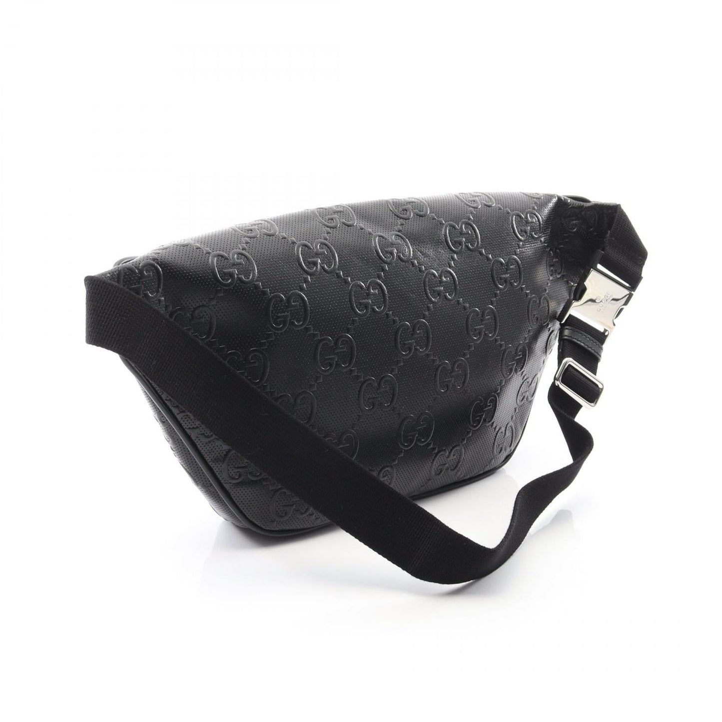Gucci Embossed Waist Bag Leather Travel Bag Bag 1