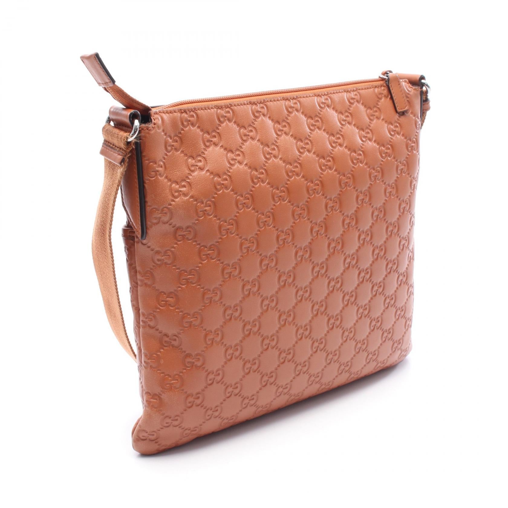 Gucci Signature Shoulder Bag Leather Bag 8