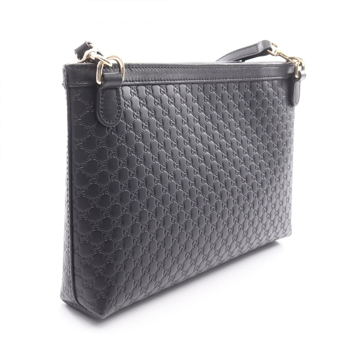 Gucci Microssima Shoulder Bag Leather Bag 4