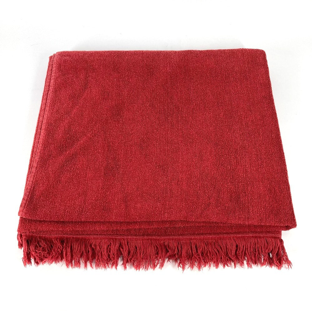 Towel Cotton Bath Towel Interior Throw Blanket Red Logo Travel Bag