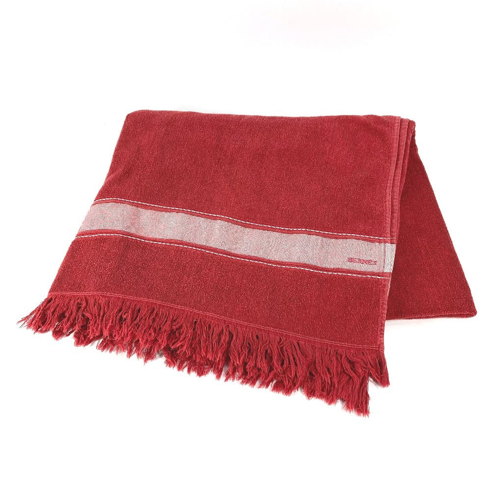 Towel Cotton Bath Towel Interior Throw Blanket Red Logo Travel Bag