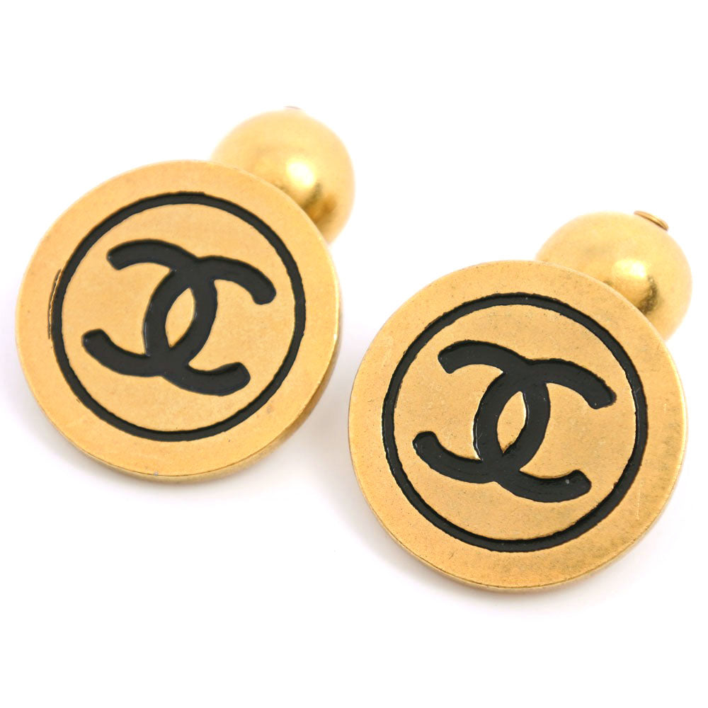 Chanel cuffs Plated COCO Mark Gold Handbag