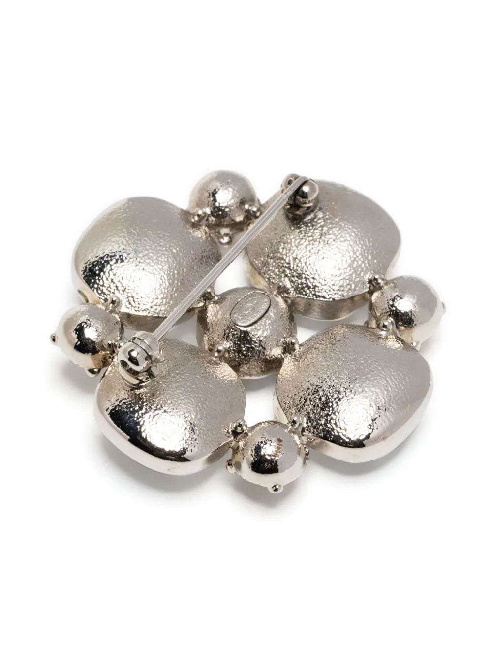 Chanel CC Crystal-Embellished Brooch