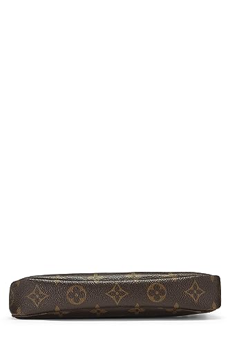 Louis Vuitton,  Takashi Murakami x Louis Vuitton Monogram Canvas Panda Pochette Accessoires, Brown
