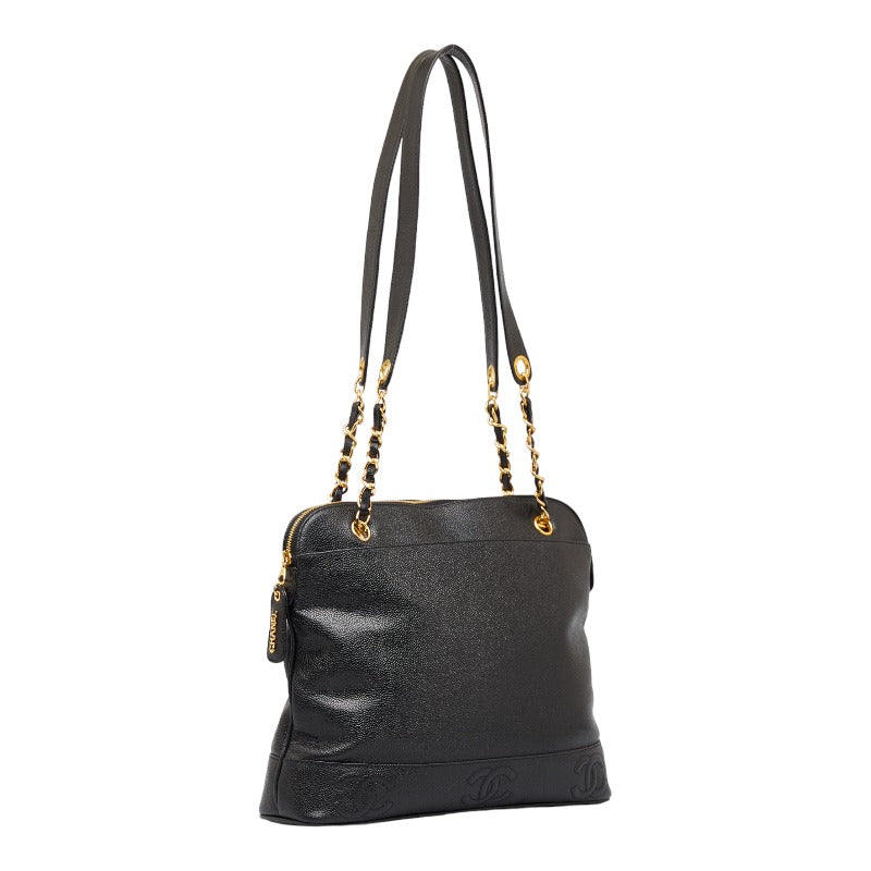 Chanel Coco Mark Caviar 2Way Chain Bag