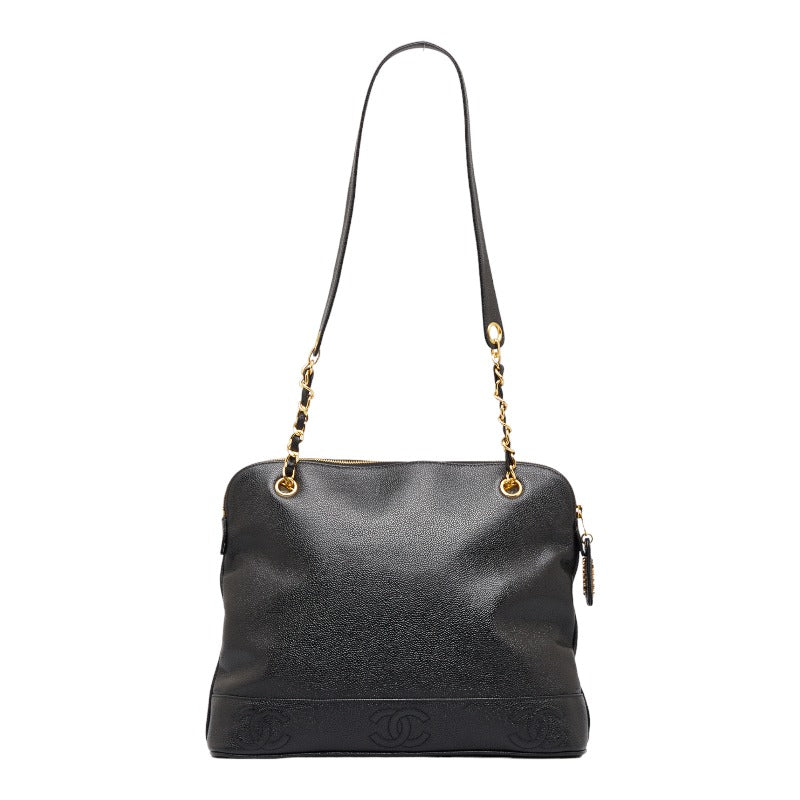 Chanel Coco Mark Caviar 2WAY Chain Bag