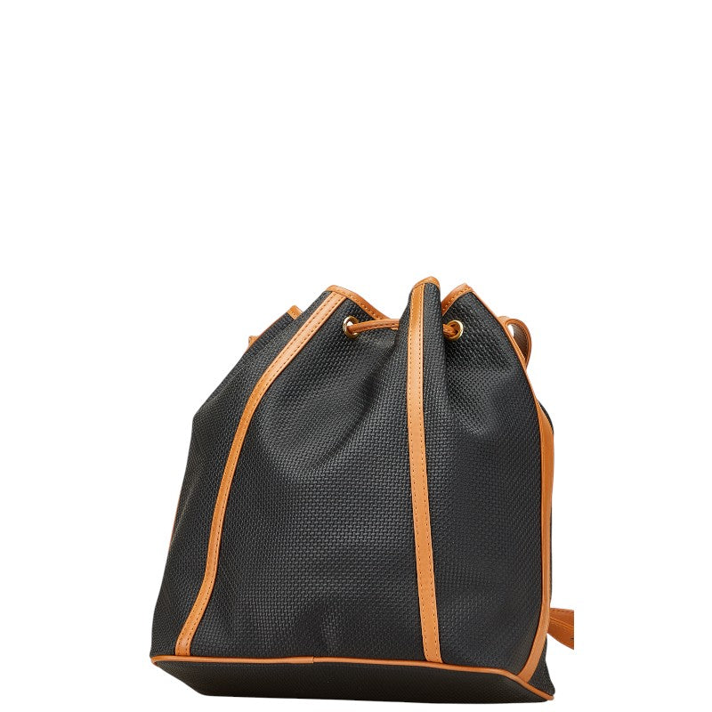 YSL Saint Laurent Shoulder Bag Leather Logo