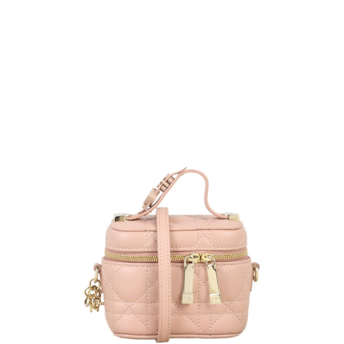 Dior Lady Vanity Case Micro Handbag Travel Bag