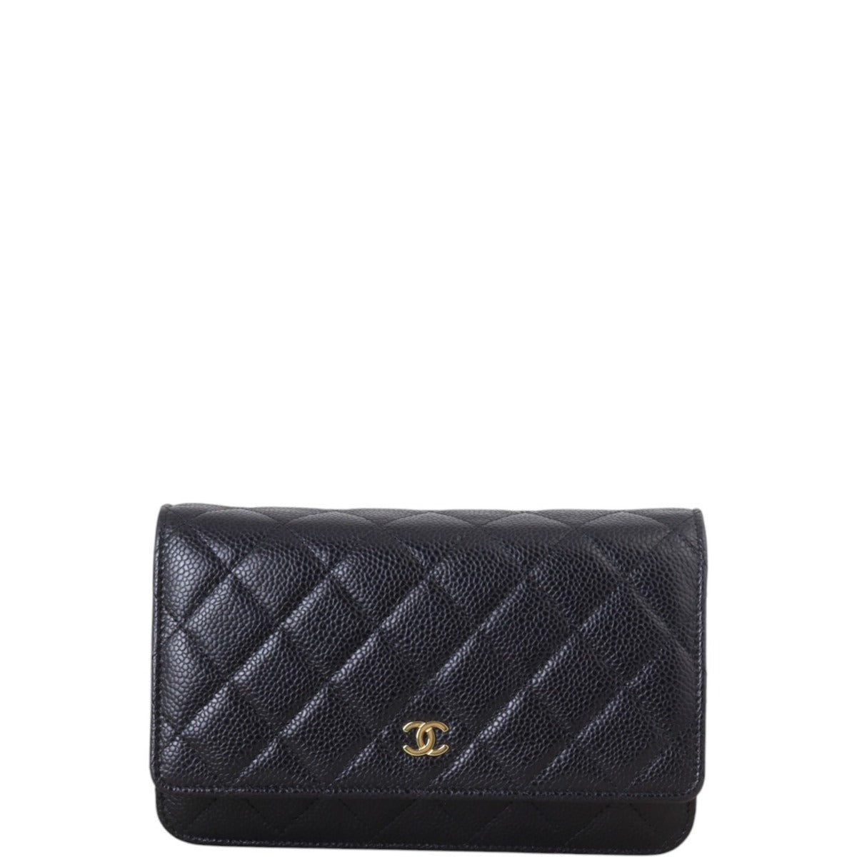 Chanel Classic Wallet on Handbag Quilted Black Crossbody Bag Chain 13012025