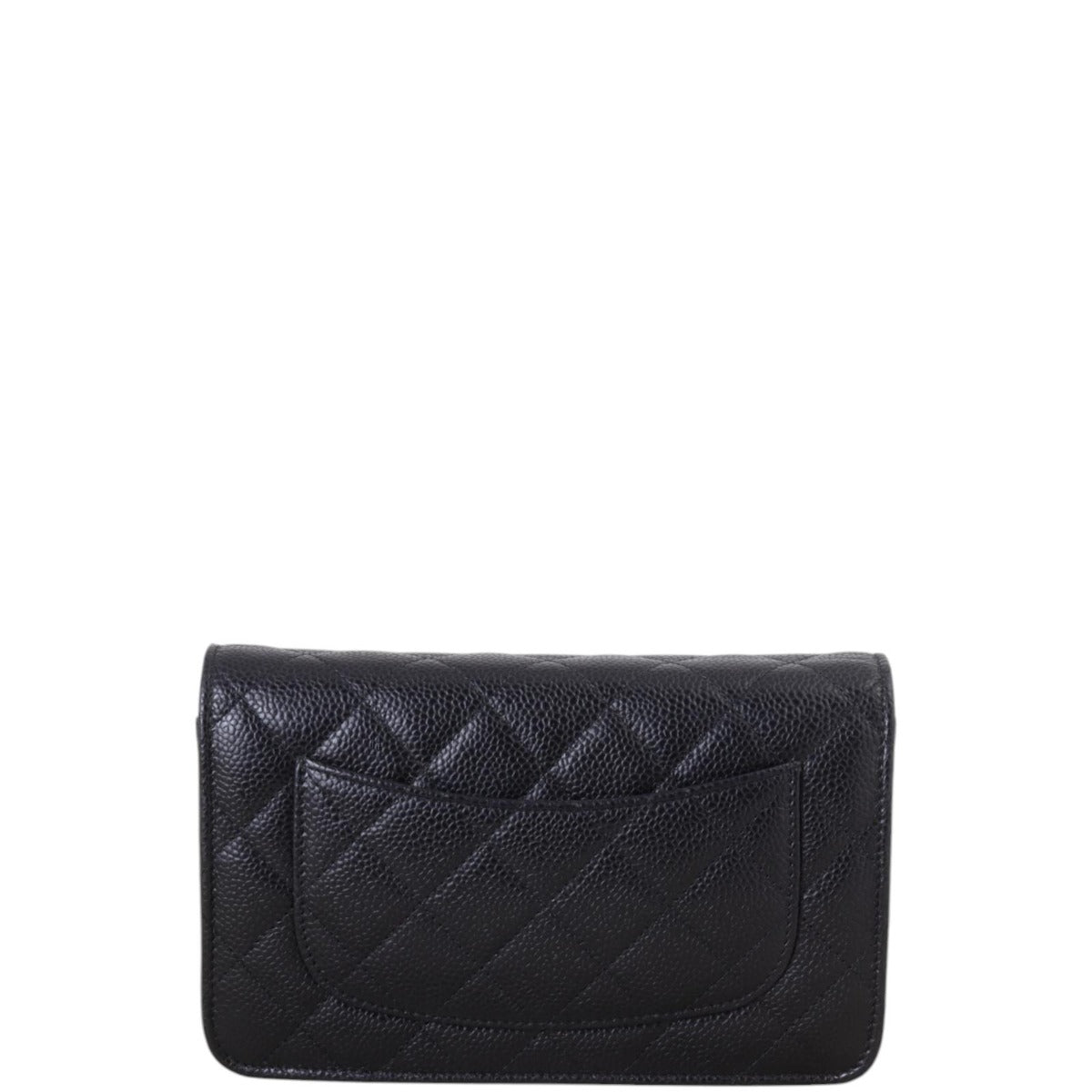 Chanel Classic Wallet on Handbag Quilted Black Crossbody Bag Chain 13012025