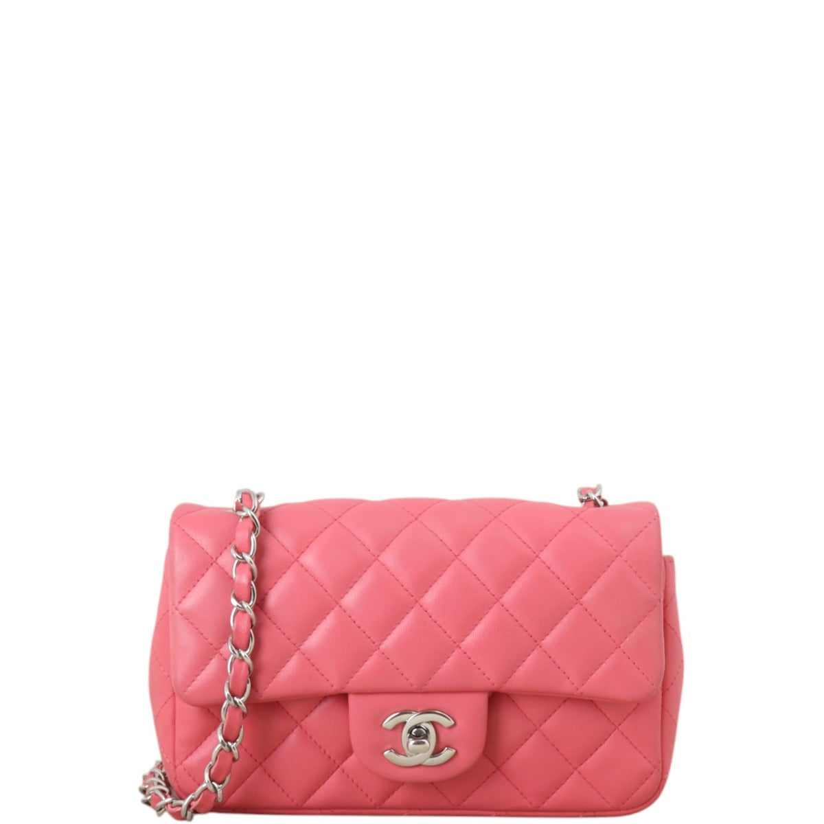 Chanel Classic Rectangular Bag Lambskin Mini Crossbody Bag