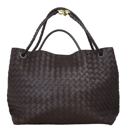 Bottega Veneta Intrecciato Andiamo Shoulder Bag Large