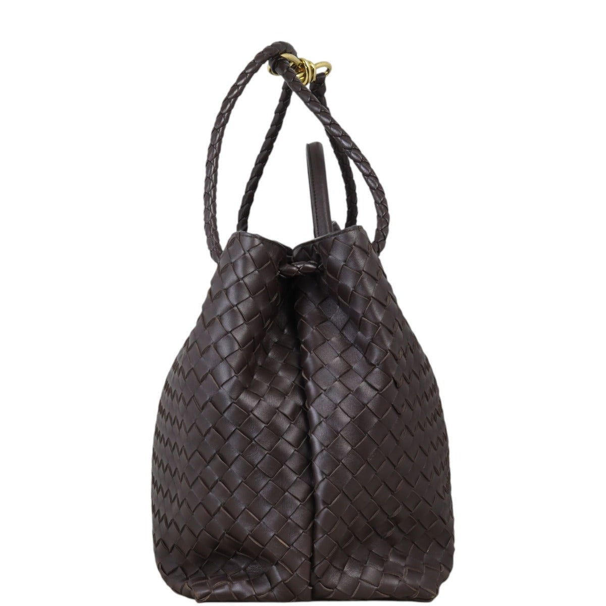 Bottega Veneta Intrecciato Andiamo Shoulder Bag Large