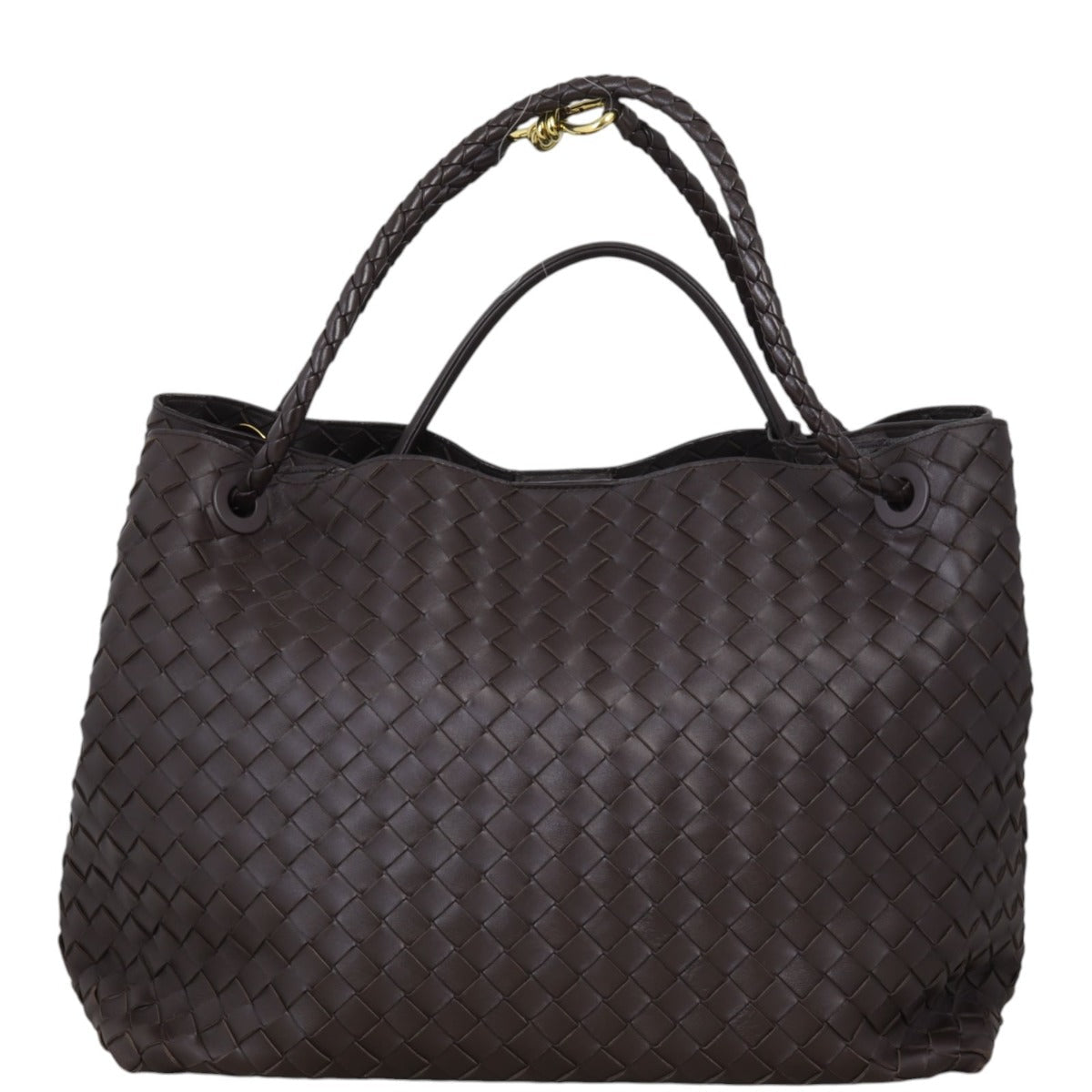 Bottega Veneta Intrecciato Andiamo Shoulder Bag Large