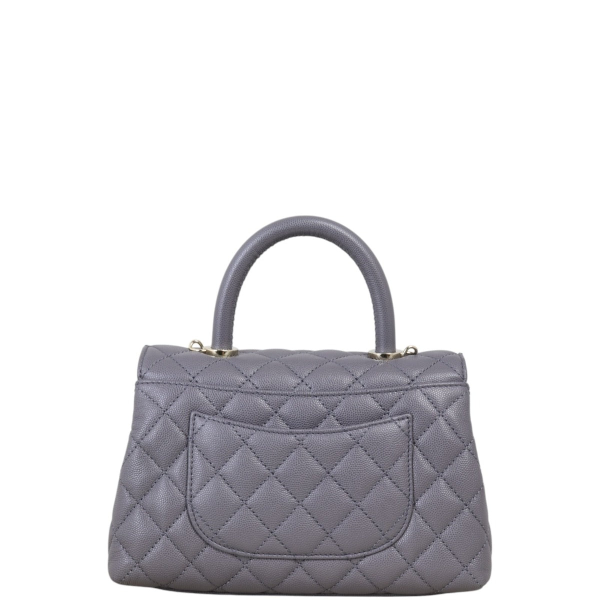 Chanel Coco Top Handle Bag Quilted Mini Crossbody Bag