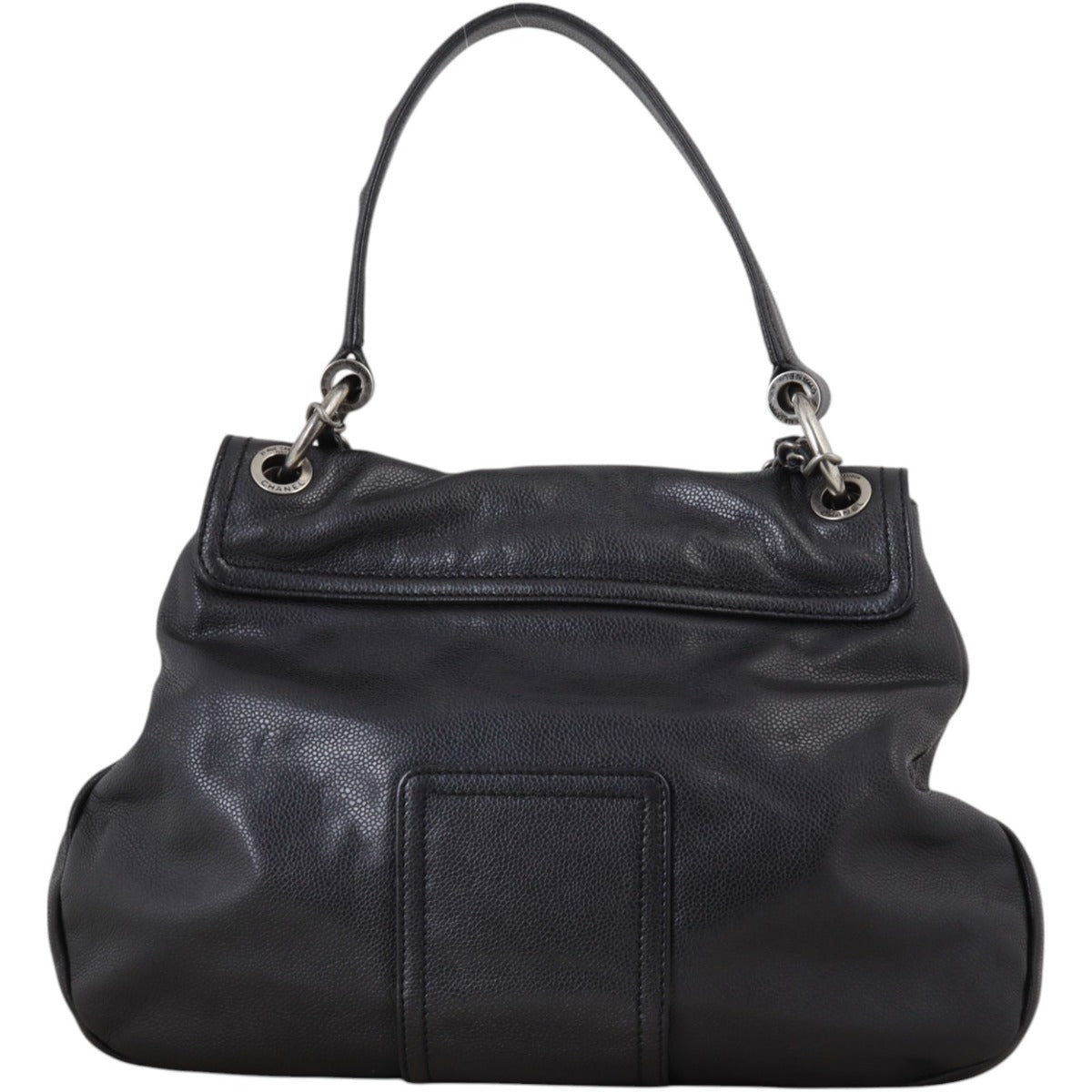 Chanel Coco Rider Hobo Bag Quilted Black