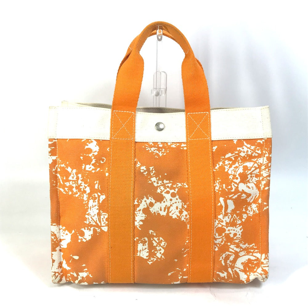 Tote Bag Orange Handbag Bora Bora Pm Canvas