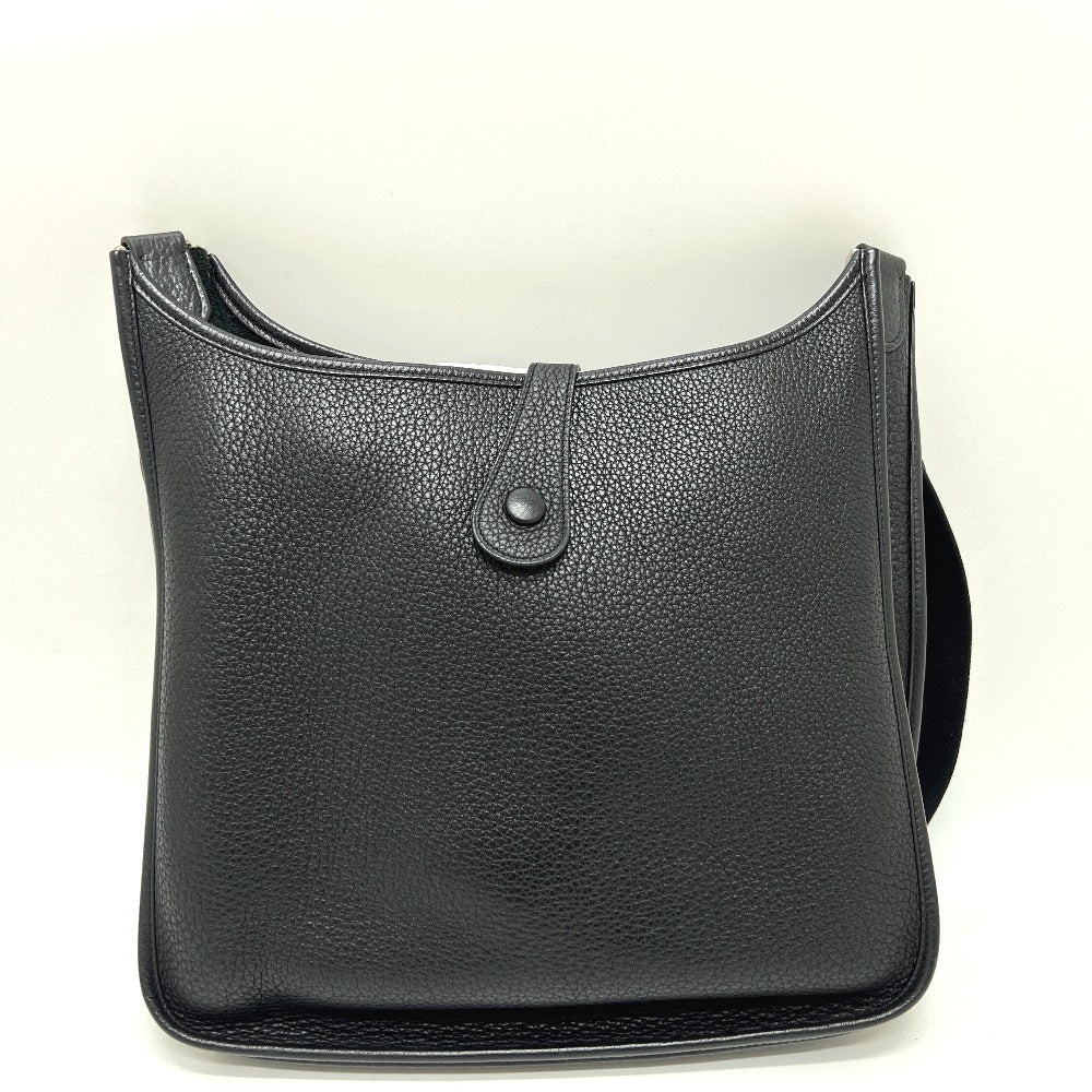 Shoulder Bag Taurillon Clemence Evelyn Gm Black