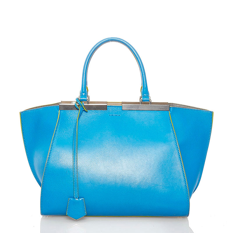 Fendi 3Jours 2Way Bag Leather Travel Bag Jours Handbag 8Bh279