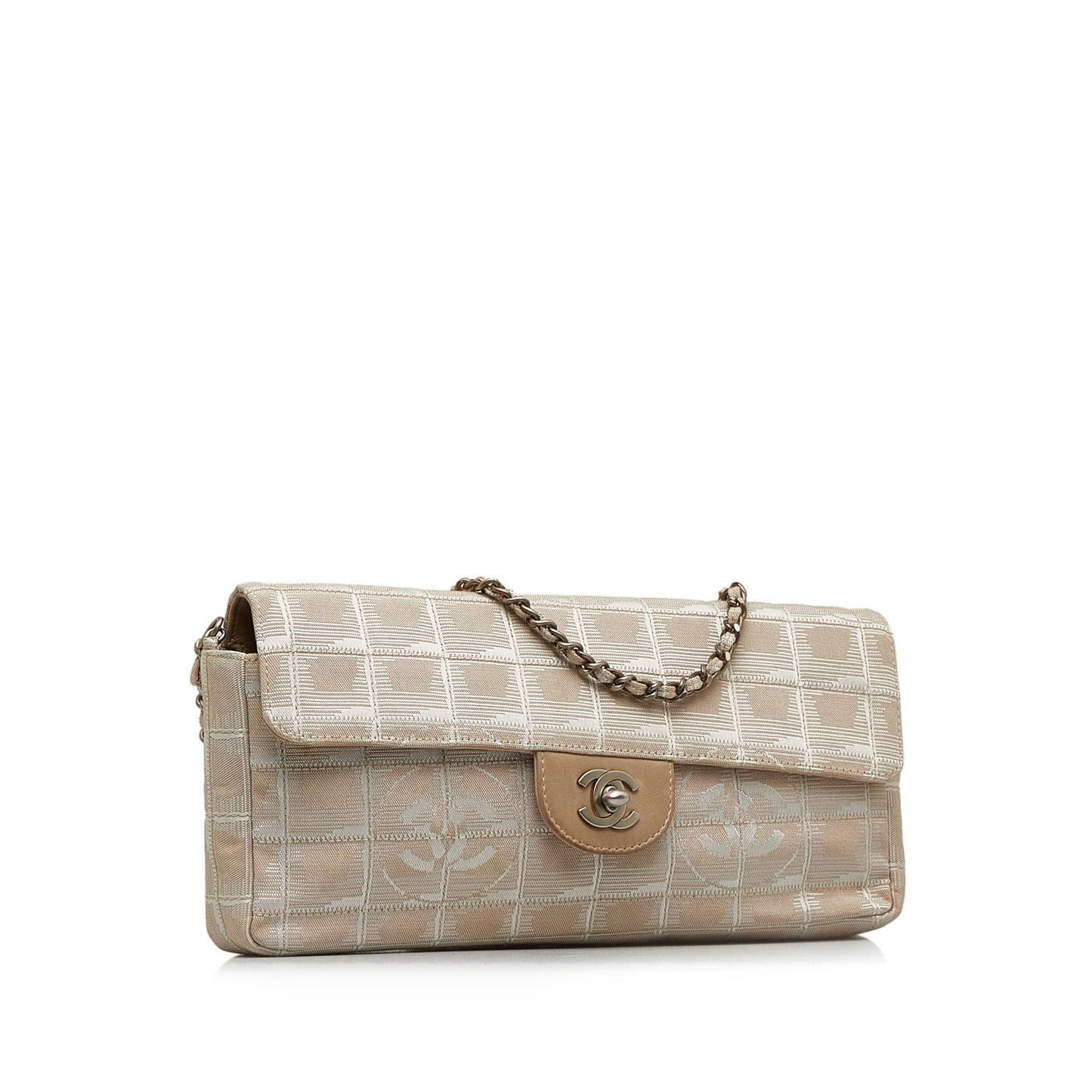 CHANEL New Travel Line East West Flap Shoulder Bag